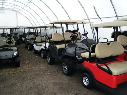 Excalibur Custom Carts Golf Cart Tent - 2